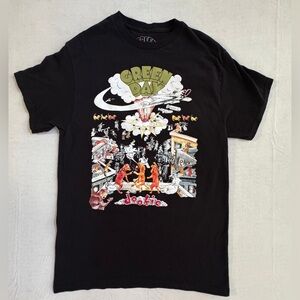 90s Style Green Day Dookie Tour Shirt Adult Size M Black